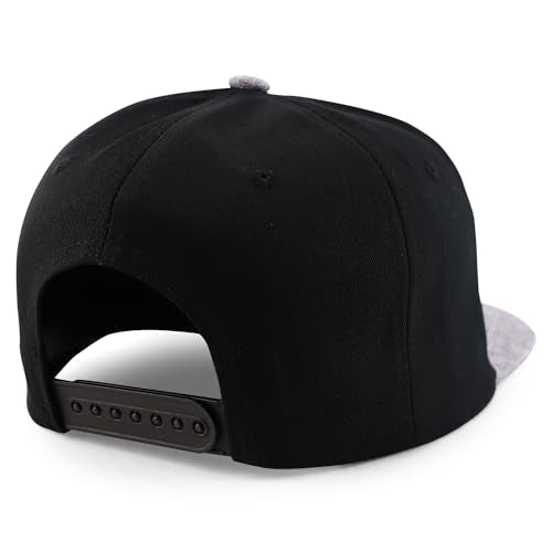 Trendy Apparel Shop 6 Panel Number 1 Rading 3D Embroidered Flat Bill Snapback Cap