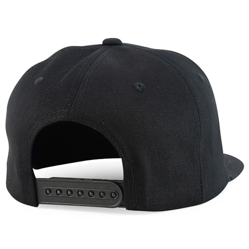 Trendy Apparel Shop 100 Dollar Bill with Rooster Patch Flatbill Snapback Cap