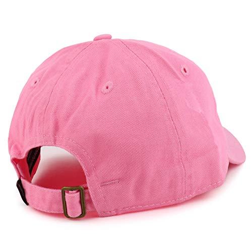 Trendy Apparel Shop Youth Sized Texas State Outline Embroidered Adjustable Unstructured Baseball Cap