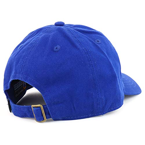 Trendy Apparel Shop Youth Sized Pi Math Symbol Embroidered Adjustable Unstructured Baseball Cap