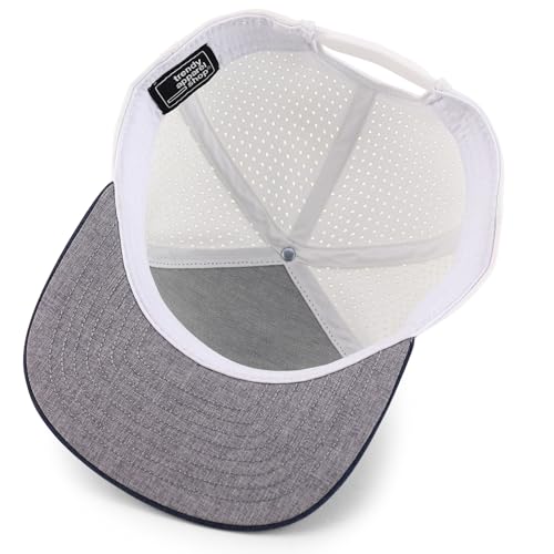 Trendy Apparel Shop Oversize XXL 6 Panel Camper Style Performance Snapback Cap