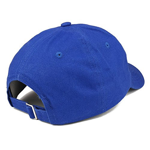 Trendy Apparel Shop Alphabet M Patch Low Profile Soft Cotton Baseball Cap