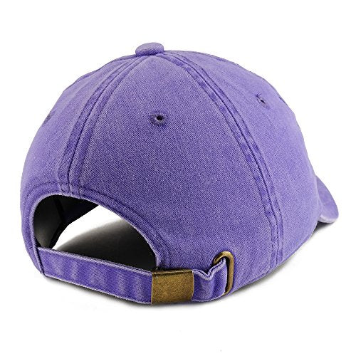 Trendy Apparel Shop Boo Patch Pigment Dyed Cotton Twill Unstructured Dad Hat