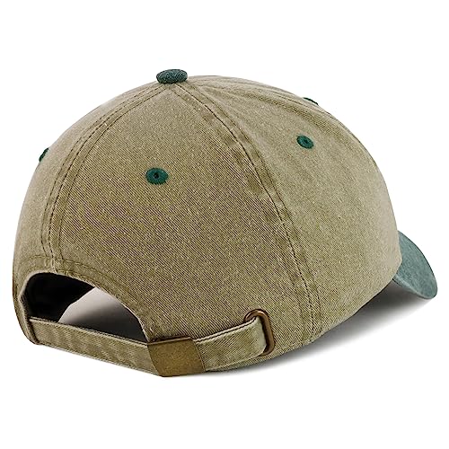 Trendy Apparel Shop Airedale Terrier Embroidered Patch Pigment Dyed Soft Cotton Baseball Cap