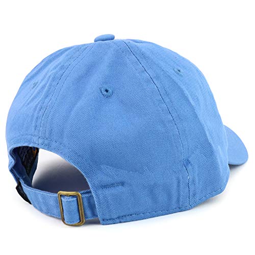 Trendy Apparel Shop Youth Sized Texas State Outline Embroidered Adjustable Unstructured Baseball Cap