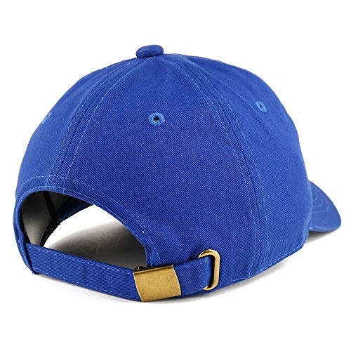 Trendy Apparel Shop Boo Patch Solid Cotton Unstructured Dad Hat