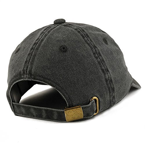 Trendy Apparel Shop Plain Pigment Dyed Cotton Twill Unstructured Dad Hat