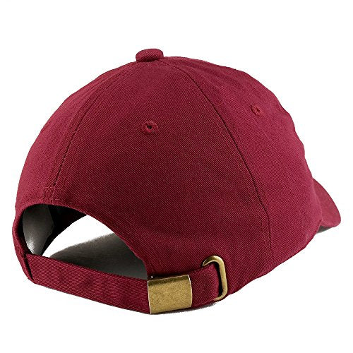 Trendy Apparel Shop Cherry Patch Solid Cotton Unstructured Dad Hat