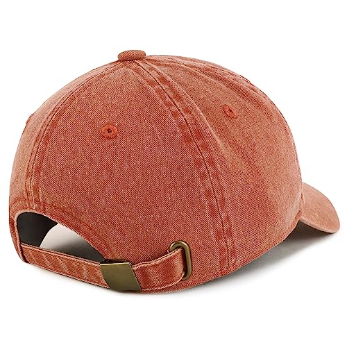 Trendy Apparel Shop Airedale Terrier Embroidered Patch Pigment Dyed Soft Cotton Baseball Cap