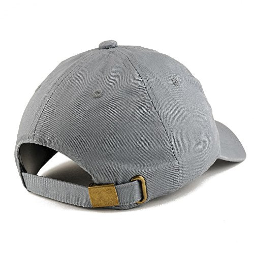 Trendy Apparel Shop Plain Solid Washed Cotton Adjustable Unstructured Dad Hat