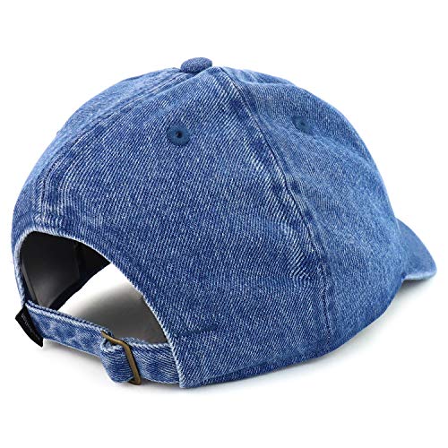 Trendy Apparel Shop Youth Sized Pi Math Symbol Embroidered Adjustable Unstructured Baseball Cap