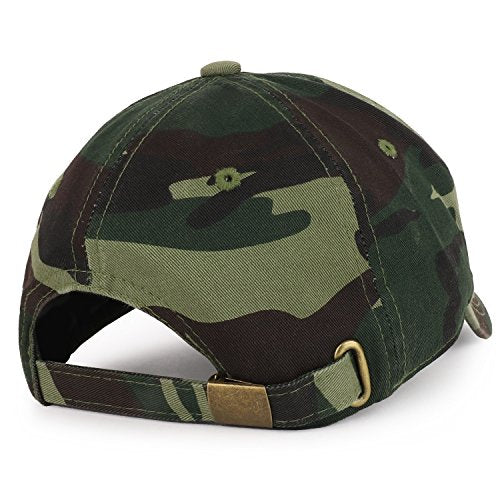 Trendy Apparel Shop Number 2 Patch Low Profile Soft Cotton Baseball Cap