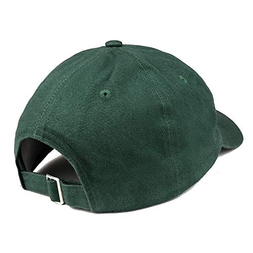 Trendy Apparel Shop Bee Embroidered Brushed Cotton Dad Hat Cap