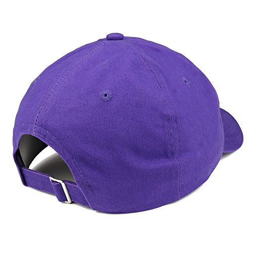 Trendy Apparel Shop Alphabet I Patch Low Profile Soft Cotton Baseball Cap