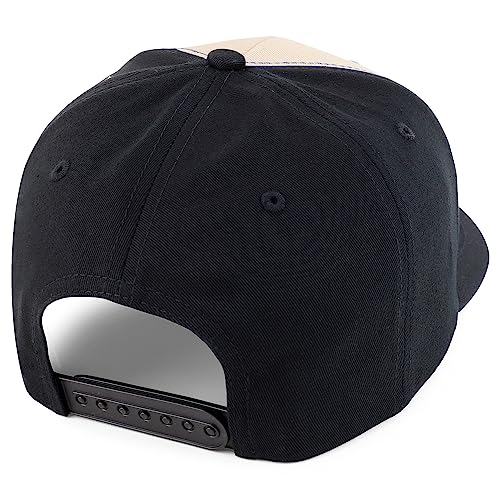 Trendy Apparel Shop Abyssinian Embroidered Patch 6 Panel Structured Curved Bill Baseball Cap