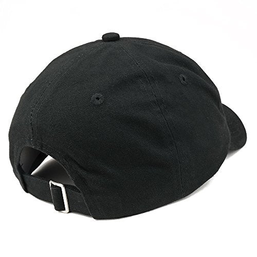 Trendy Apparel Shop Alphabet M Patch Low Profile Soft Cotton Baseball Cap