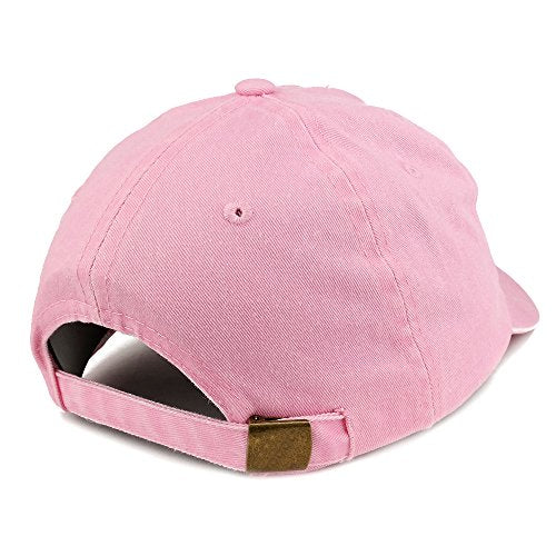 Trendy Apparel Shop Alphabet E Patch Pigment Dyed Washed Baseball Cap