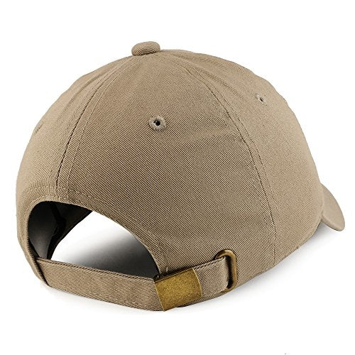 Trendy Apparel Shop Plain Solid Washed Cotton Adjustable Unstructured Dad Hat