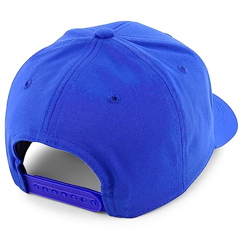 Trendy Apparel Shop Abyssinian Embroidered Patch 6 Panel Structured Curved Bill Baseball Cap