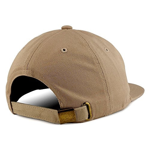 Trendy Apparel Shop Low Profile Plain Unstructured Crown Flatbill Snapback Cap