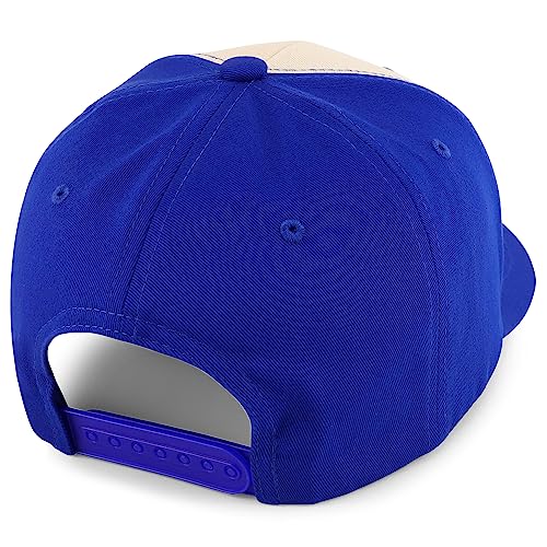 Trendy Apparel Shop Abyssinian Embroidered Patch 6 Panel Structured Curved Bill Baseball Cap