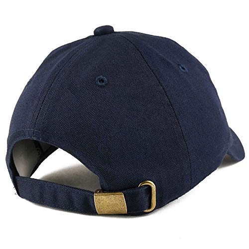 Trendy Apparel Shop Boo Patch Solid Cotton Unstructured Dad Hat