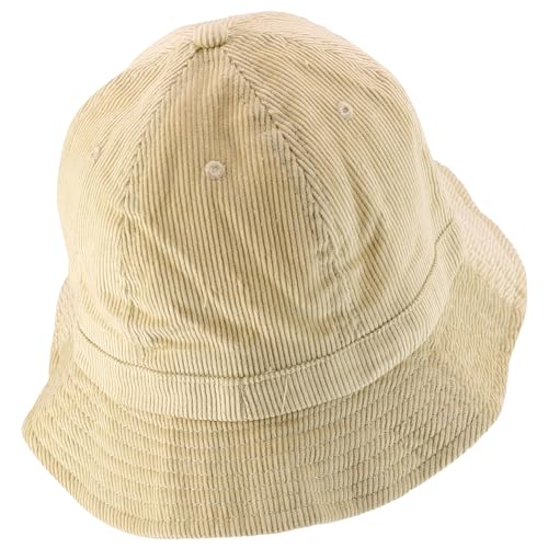 Trendy Apparel Shop 100% Cotton Corduroy Short Brim Bucket Hat