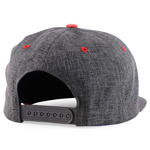 Trendy Apparel Shop 3D MX Embroidered Structured Flat Bill Snapback Baseball Cap