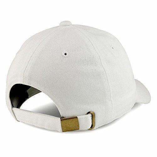 Trendy Apparel Shop Plain Solid Washed Cotton Adjustable Unstructured Dad Hat