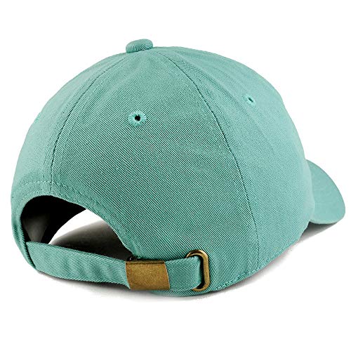 Trendy Apparel Shop Boo Patch Solid Cotton Unstructured Dad Hat