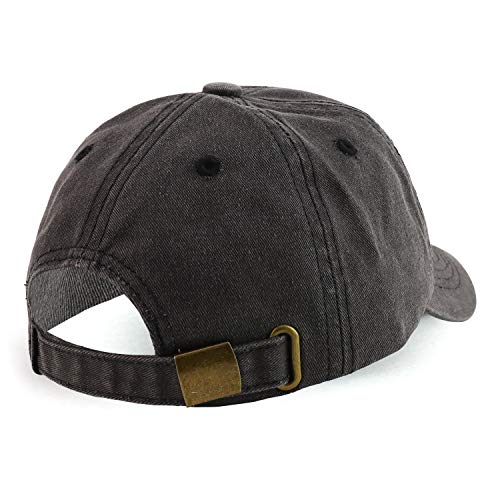 Trendy Apparel Shop Youth Unstructured Pigment Dyed Washed Baseball Cap