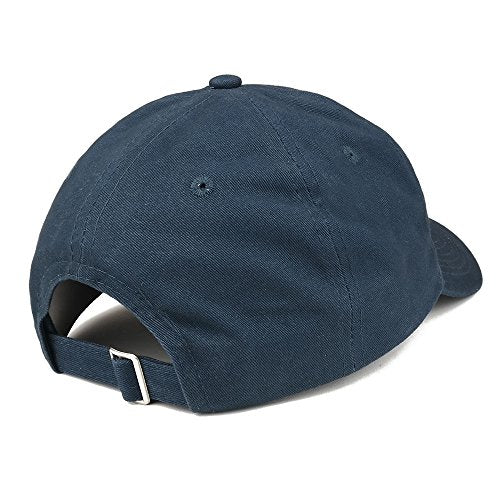 Trendy Apparel Shop Alphabet J Patch Low Profile Soft Cotton Baseball Cap