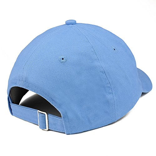 Trendy Apparel Shop Alphabet W Patch Low Profile Soft Cotton Baseball Cap