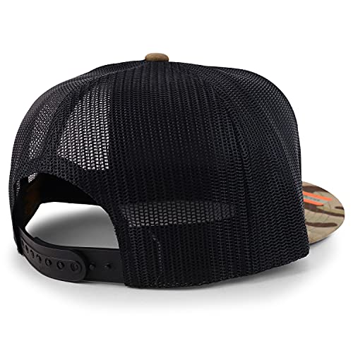 Trendy Apparel Shop Papa Patch 5 Panel Flatbill Baseball Cap