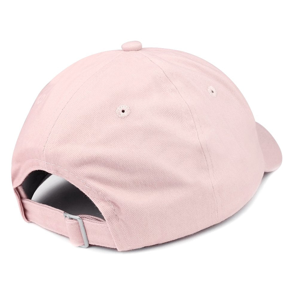 Trendy Apparel Shop Cherry Patch Brushed Cotton Unstructured Dad Hat