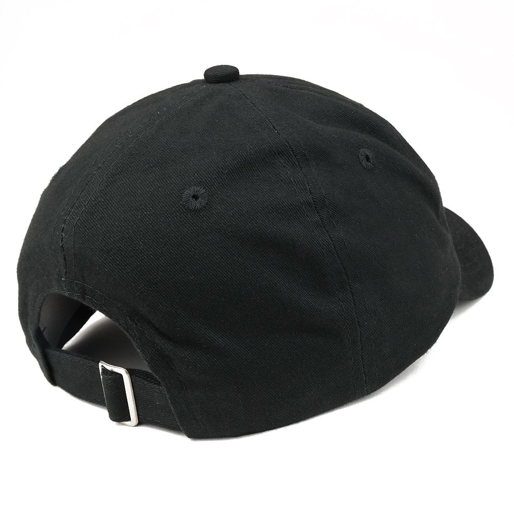 Trendy Apparel Shop Alphabet B Patch Low Profile Soft Cotton Baseball Cap