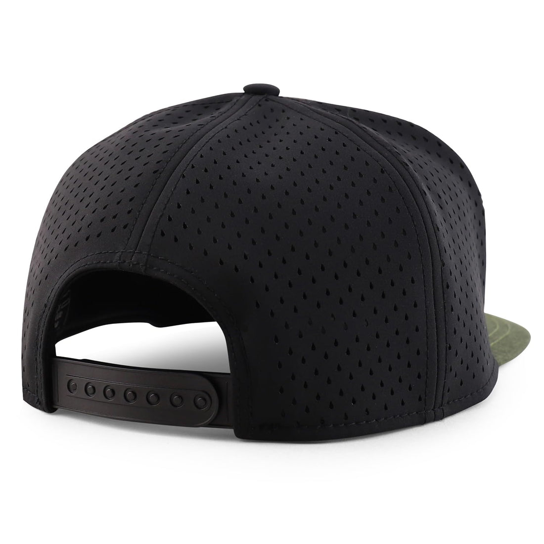 Trendy Apparel Shop Oversize XXL 6 Panel Camper Style Performance Snapback Cap