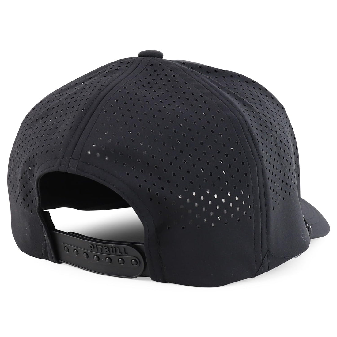 Trendy Apparel Shop 6 Panel Mid Profile Hybrid Perforated Cap with Rope