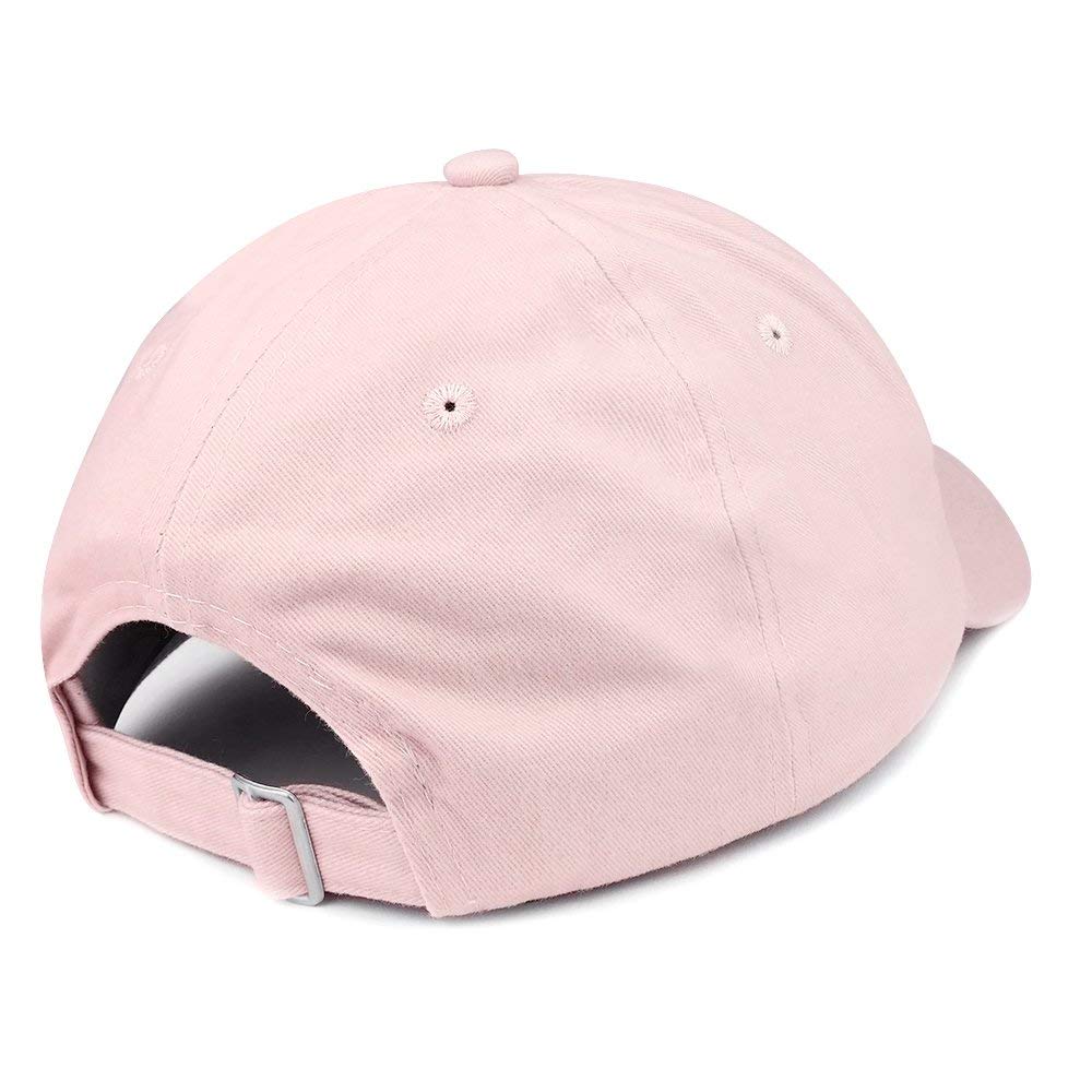 Trendy Apparel Shop Bee Embroidered Brushed Cotton Dad Hat Cap