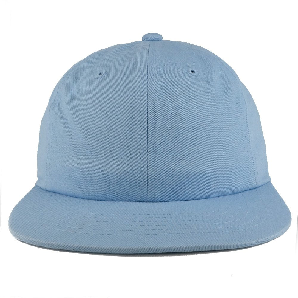 Trendy Apparel Shop Low Profile Plain Unstructured Crown Flatbill Snapback Cap