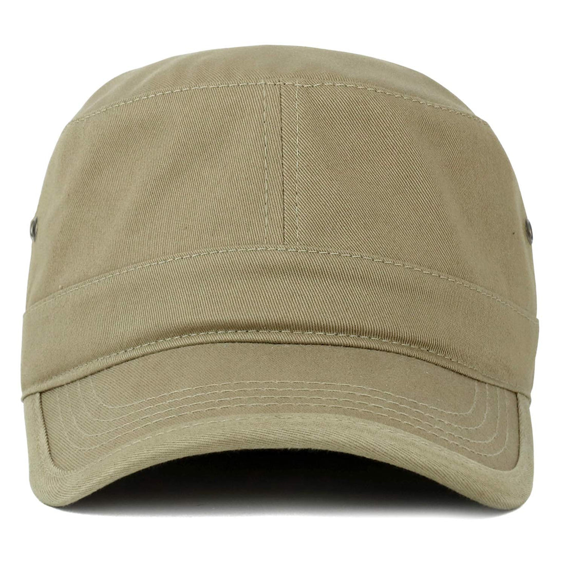 Trendy Apparel Shop Oversize XXL Flat Top Style Army Cap