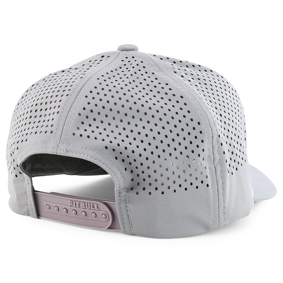 Trendy Apparel Shop 6 Panel Mid Profile Hybrid Perforated Cap with Rope