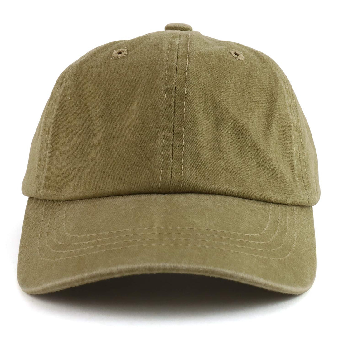 Trendy Apparel Shop Youth Unstructured Pigment Dyed Washed Baseball Cap