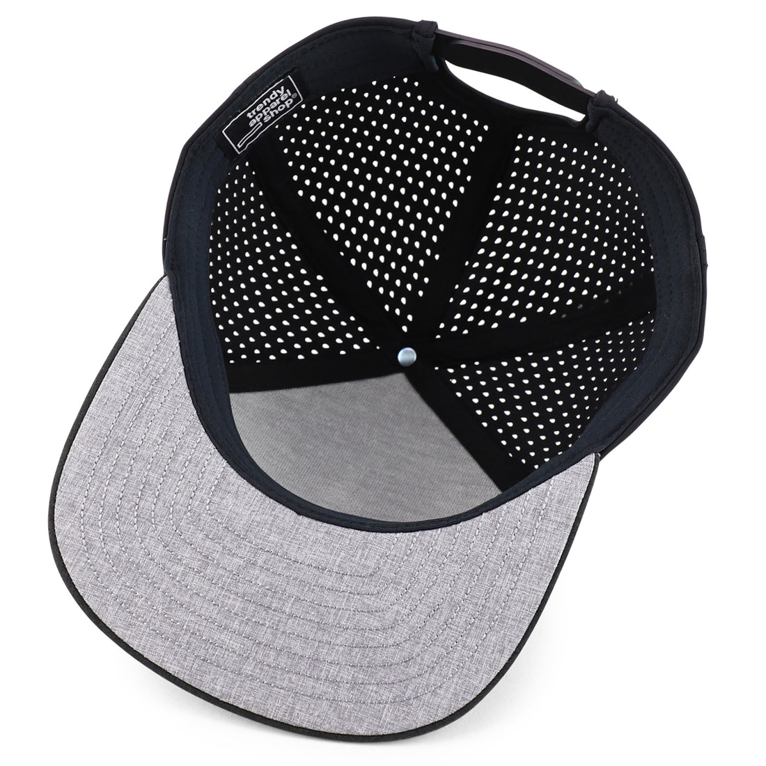 Trendy Apparel Shop Oversize XXL 6 Panel Camper Style Performance Snapback Cap