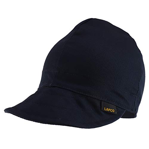 Trendy Apparel Shop 4 Paneled Soft Crown Reversible Cotton Welding Caps