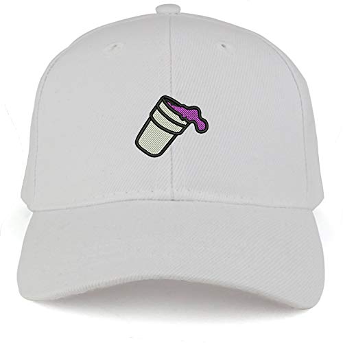 Trendy Apparel Shop Double Cup Morning Coffee Embroidered Youth Size Kids Structured Baseball Cap