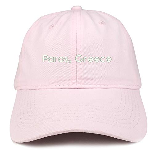 Trendy Apparel Shop Paros Greece Embroidered Cotton Unstructured Dad Hat