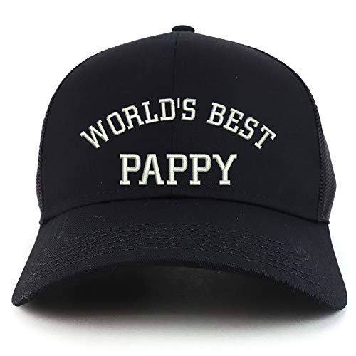 Trendy Apparel Shop World's Best Pappy Structured High Profile Trucker Cap