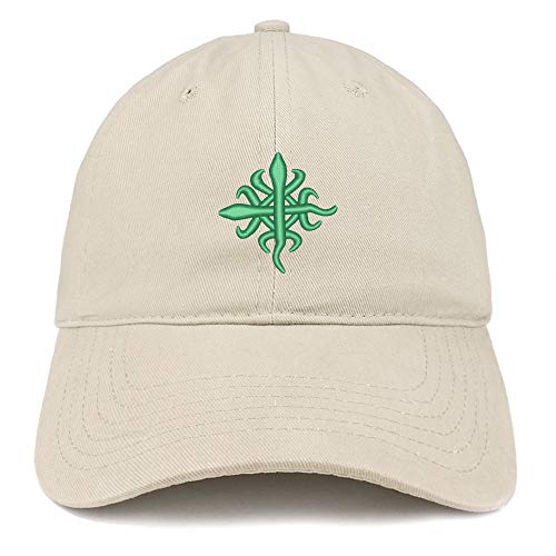 Trendy Apparel Shop Adinkra Democracy Soft Crown 100% Brushed Cotton Cap