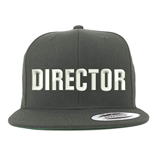 Trendy Apparel Shop Director Structured Flatbill Snapback Cap